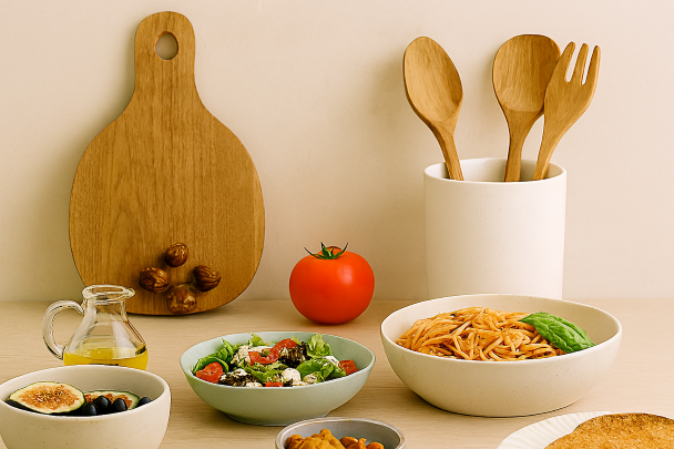 Cuisine simple avec peu d’ingrédients mais beaucoup de saveur