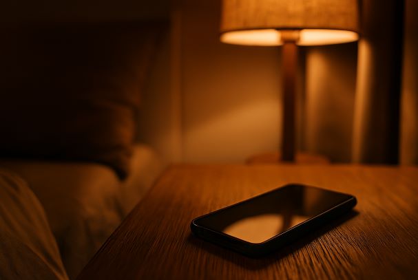 Personne lisant un livre dans une lumière tamisée